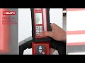 Hilti PR 30-HVS A12 - Tripod ve Algılayıcı Eşleştirme