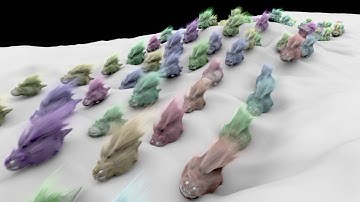 miarmy crowd test with hair