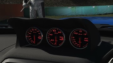Assetto Corsa my real  DEFI gauges