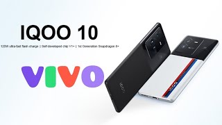 VIVO iQOO 10, Snap 8 Gen1, Amoled, 120 Hz, 4700 mAh, OIS.