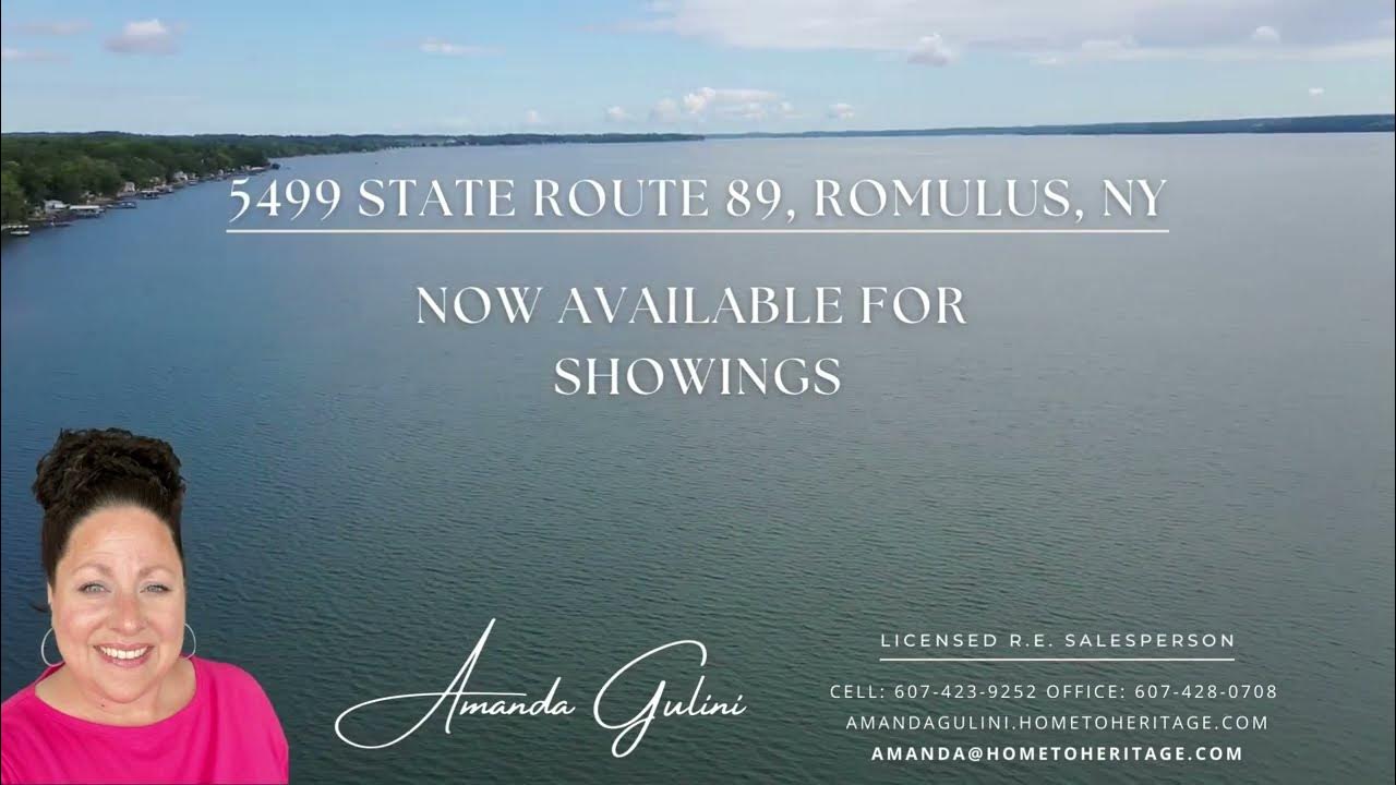 5499 State Route 89, Romulus, NY YouTube