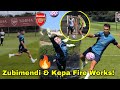 Zubimendi Shocks New Teammates With First Goalрџ ҐChristian Norgaard First Training With Kepa Zubimendi Zubimendi Shocks New Teammates With First Goalрџ ҐChristian Norgaard First Training With Kepa Zubimendi