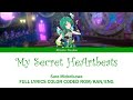 Kiratto Pri Chan - My Secret HeArtbeats - (Vocal Only) FULL LYRICS COLOR CODED ROM/KAN/ENG