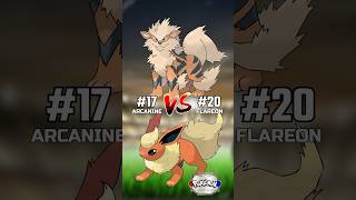 Arcanine Vs Flareon