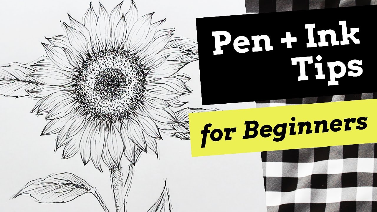 Pen and ink materials and equipment – Pen and Ink Techniques