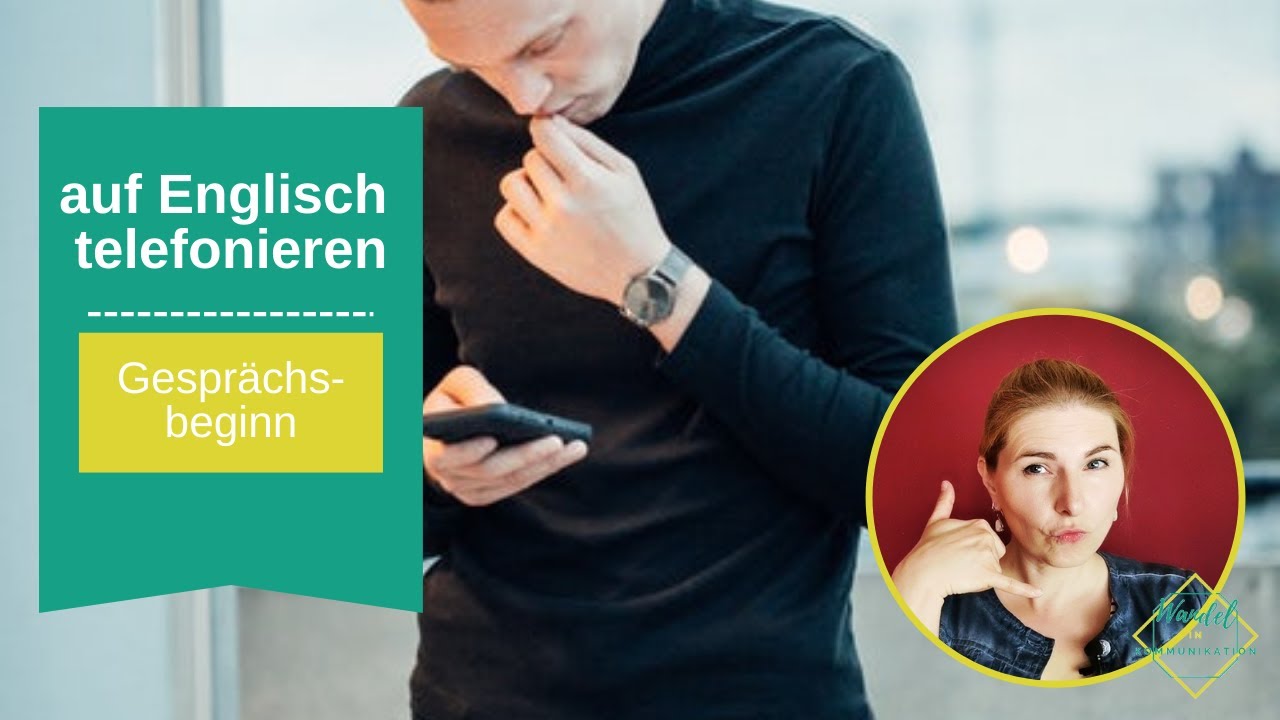 Wie beginne ich ein Telefongespräch auf Englisch? - YouTube