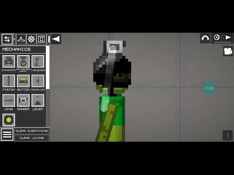 MINECRAFT GOLEM MOD IN MELON PLAYGROUND - PEOPLE PLAYGROUND - ACTION  SANDBOX - KSELEBOX 