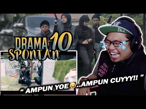 AMPUN CUY !!! 😂 Drama Spontan 10 - Gelak Khas | REACTION By Endhy TK