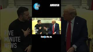 Trump ambushed Zelenskyy to appease Putin in the Oval Office.