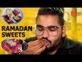 Tasty Sweets at Mohammad Ali Road | Best Desserts Of Mumbai | Malpua, Strawberry Burfi