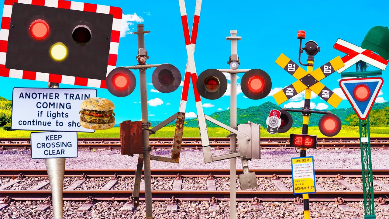 Railroad Crossings That Constantly Switch Between New and Old (Σιδηροδρομική διάβαση)