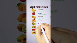 best time to eat fruits #english #education #shorts