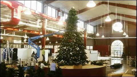 Festival of Trees time lapse video