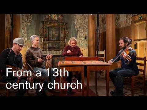 Heddal: Performing ive from the Heddal Stave Church