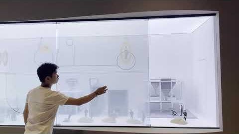 Smart OLED Transparent Video Wall