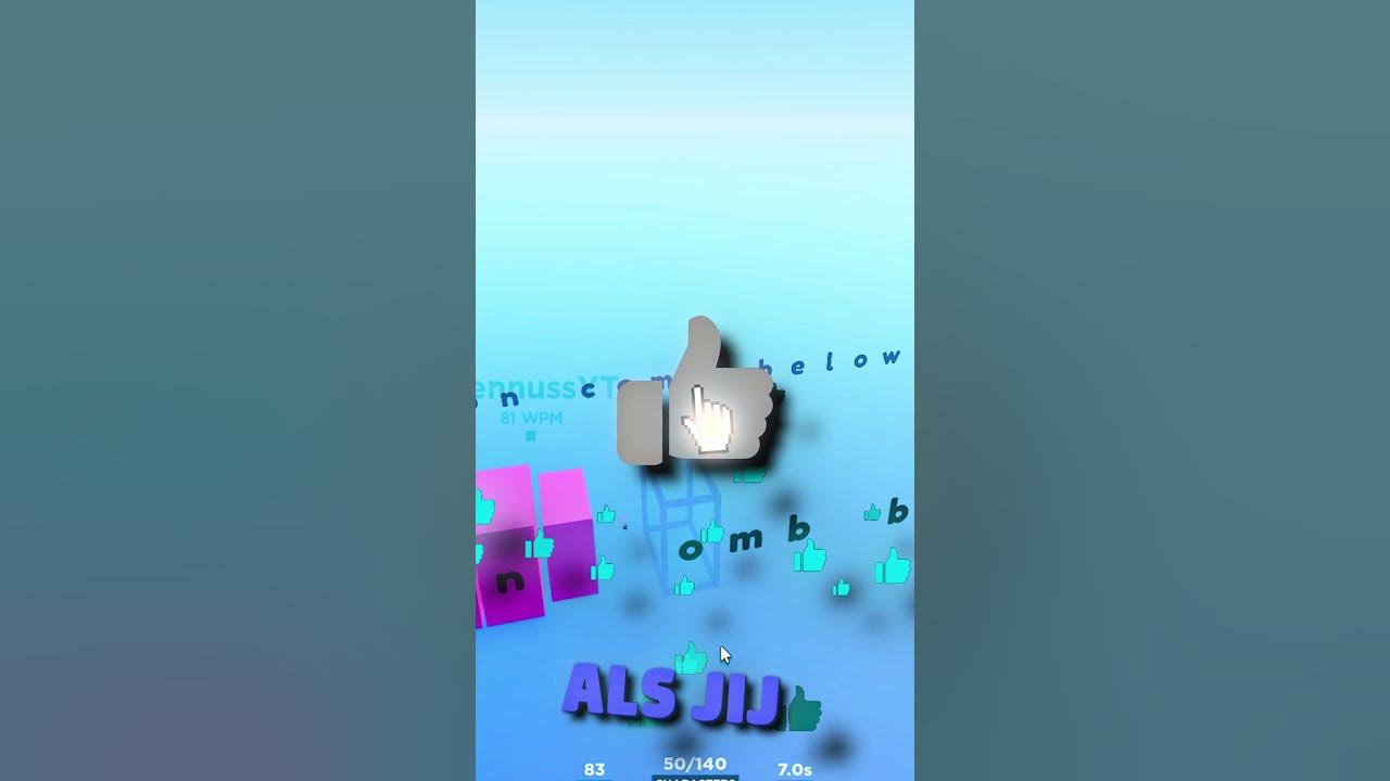 Hoe snel kan je typen in roblox roblox shorts youtube