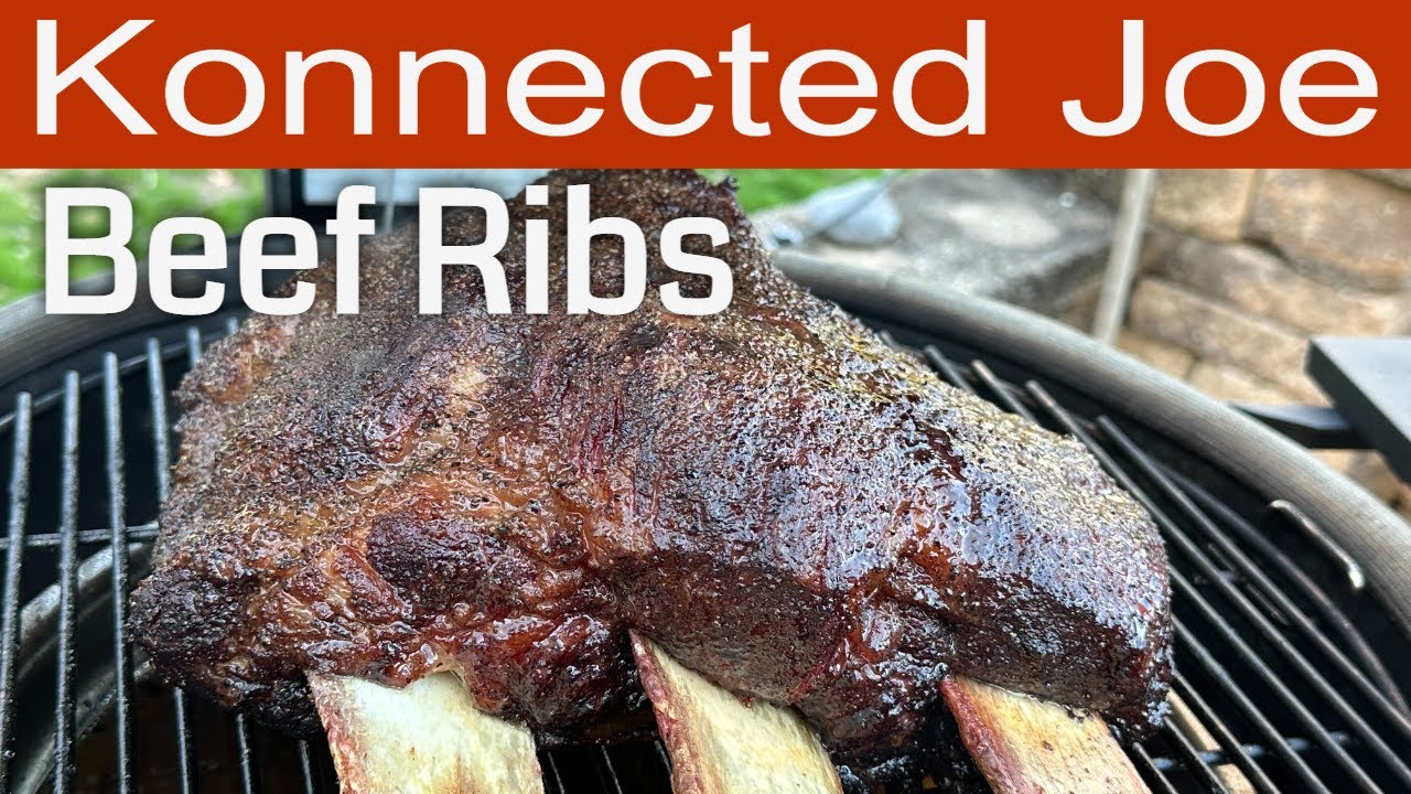 How To Smoke Wagyu Beef Ribs On The Kamado Joe Konnected Joe