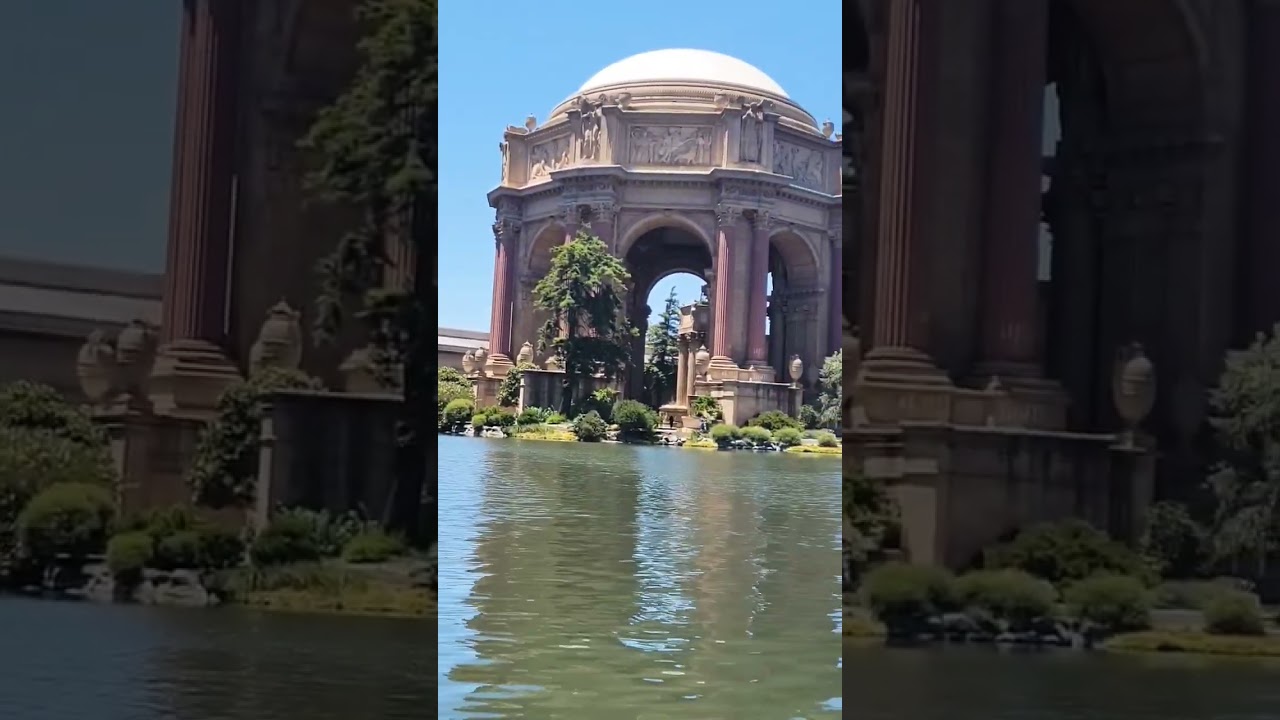 Palace of Fine Arts Garden tour 