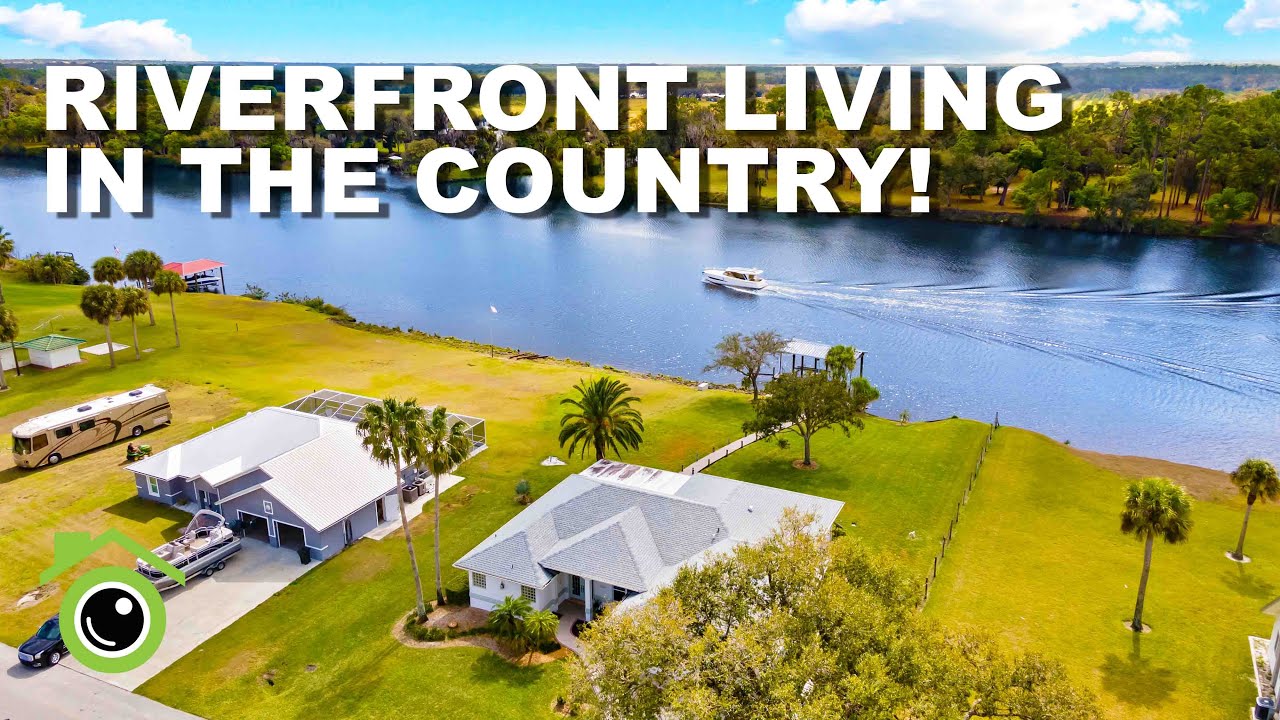 RIVERFRONT LIVING IN THE COUNTRY! BEAUTIFUL FORT DENAUD HOME [2021]
