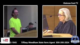 Okaloosa Court TV October 20, 2025,  Honorable Judge Clark