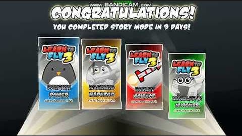 Learn To Fly 3 Story Challenge 1 9 Days