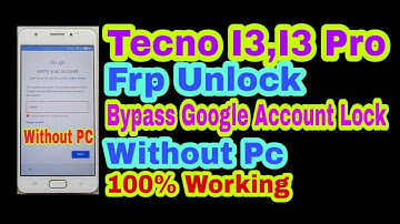 Tecno I3,I3 Pro Frp Unlock Without Pc || Bypass Google Account Lock 100% Working By Tech Babul