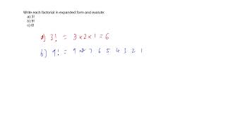 Introduction to Factorials Notation