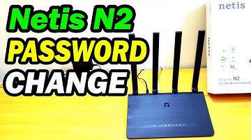 Netis N2 Wi-Fi Password Change and Wi-Fi Name SSID Change