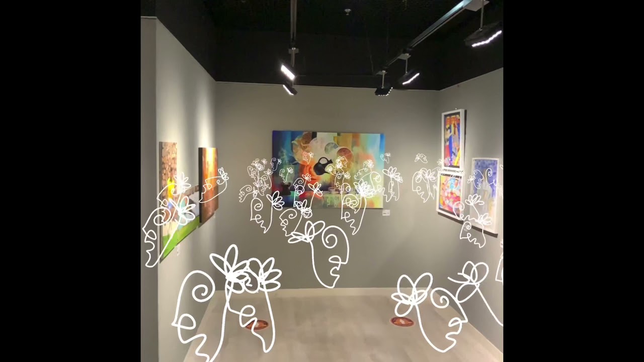 Installation art in Katara art village