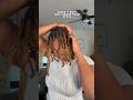 Quick Two-Strand Twist Loc Style 💗✨| Easy Protective Loc Style #locs #locsstyles