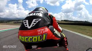 ONBOARD Mugello  Massimo Roccoli  Supersport 600  1 Round ElfCiv 2020