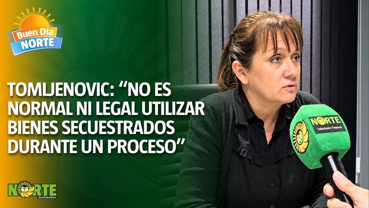 ►Tomljenovic cuestionó la cesión de máquinas secuestradas a la Policía