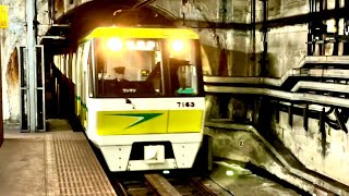 Osaka Metro （大阪メトロ）長堀鶴見緑地線 門真南ゆき 森ノ宮駅 到着 【到着アナウンス、到着メロディー、タイフォンあり】