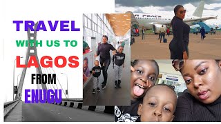 Fly with me from enugu to lagos\/ Travel with us\/ Nigeria 🇳🇬\/ Vlog