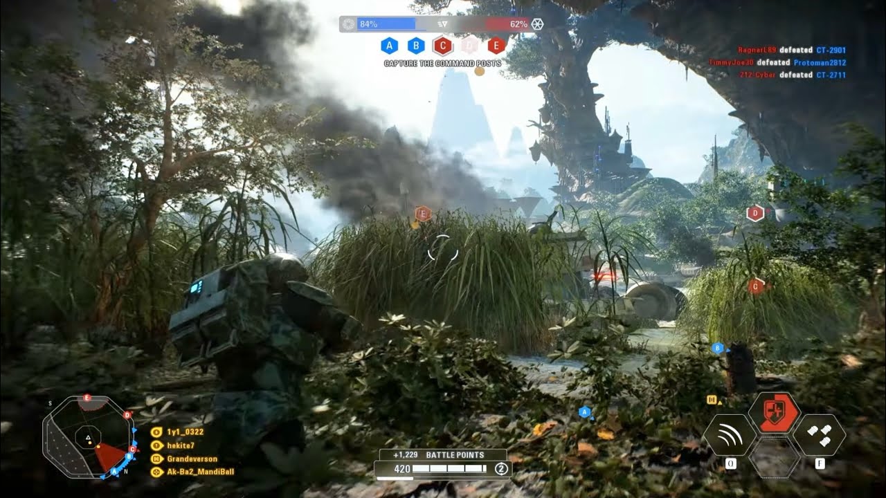 Star Wars Battlefront 2: Supremacy Gameplay | Kashyyyk - YouTube