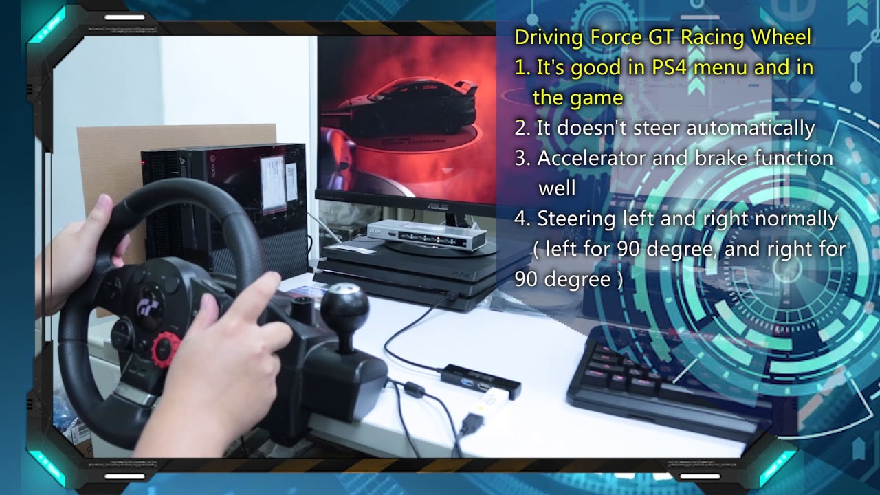 Brook PS3/PS4 adapter and Logitech G27 Wheel with Video Tutorials