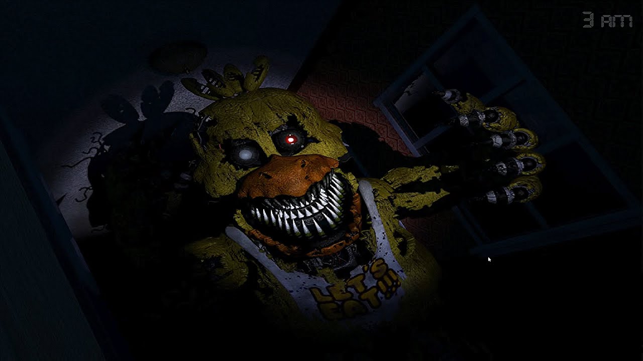 Scariest Game I've Ever Played | Five Nights at Freddy's 4 Part 1 - YouTube