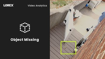 AI Security Video Analytics: Object Missing
