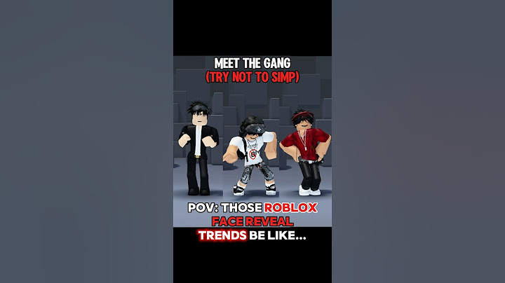 Have You Seen the LATEST ROBLOX “FACE REVEAL” TREND?