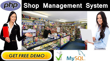 Shop Management System Project in PHP | MYSQLI | HTML | CSS | JAVASCRIPT - College Projects for CS