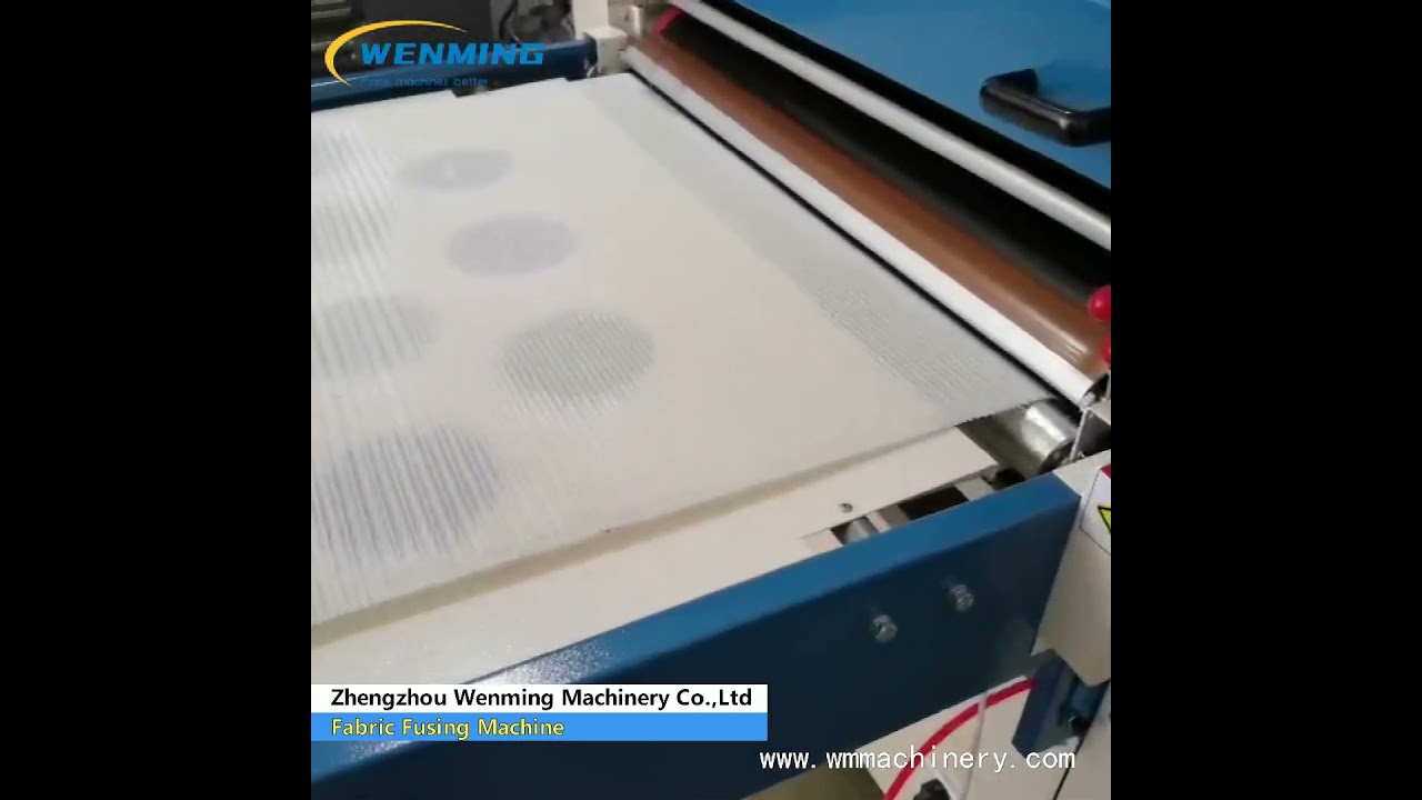 Fabric Fusing Machine Textile Fusing Machine Interlining Fusing Machine 