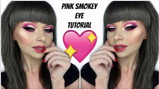 PINK SMOKEY EYE ft. MORPHE 35B PALETTE | Natalie Brown MUA