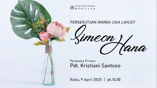 Peersekutuan WULan Simeon Hana GKI MUNTILAN, 9 April 2025