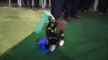 Pick and Place Robot using 8051 and HC-05 bluetooth module