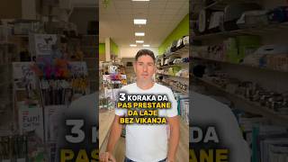 3 koraka da pas prestane da laje, bez vikanja.