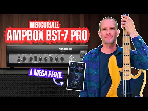 NEW Bass Guitar Amp & Pedal In AmpBox (BST-7 Pro and A Mega Pedal - Mercuriall)