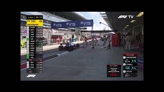 Lance Stroll Pit Stop during Russian Grand Prix 2019