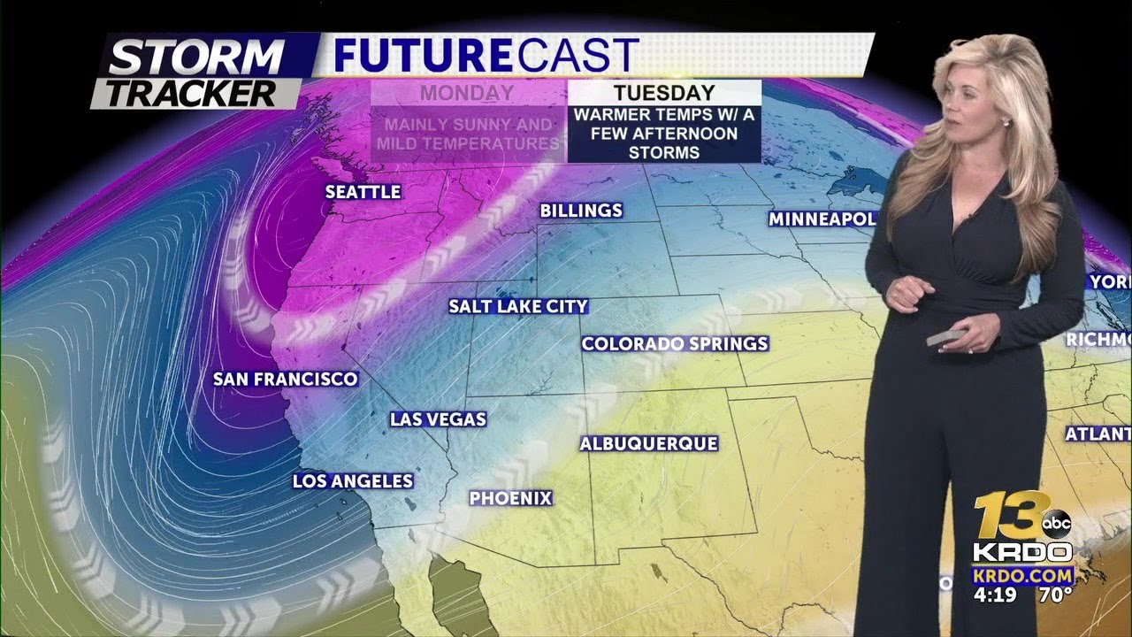 Warmer Tuesday ahead - YouTube