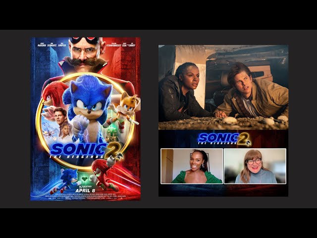 SONIC THE HEDGEHOG Movie Night - Jana On Camera