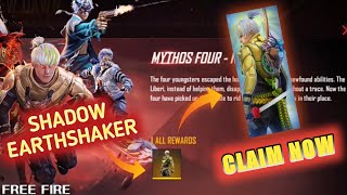 GARENA FREE FIRE || JEETU GAMING 😈 COLLECT NEW RAMPAGE ⚡ SHADOW EARTHSHAKER BUNDLE 😱😍